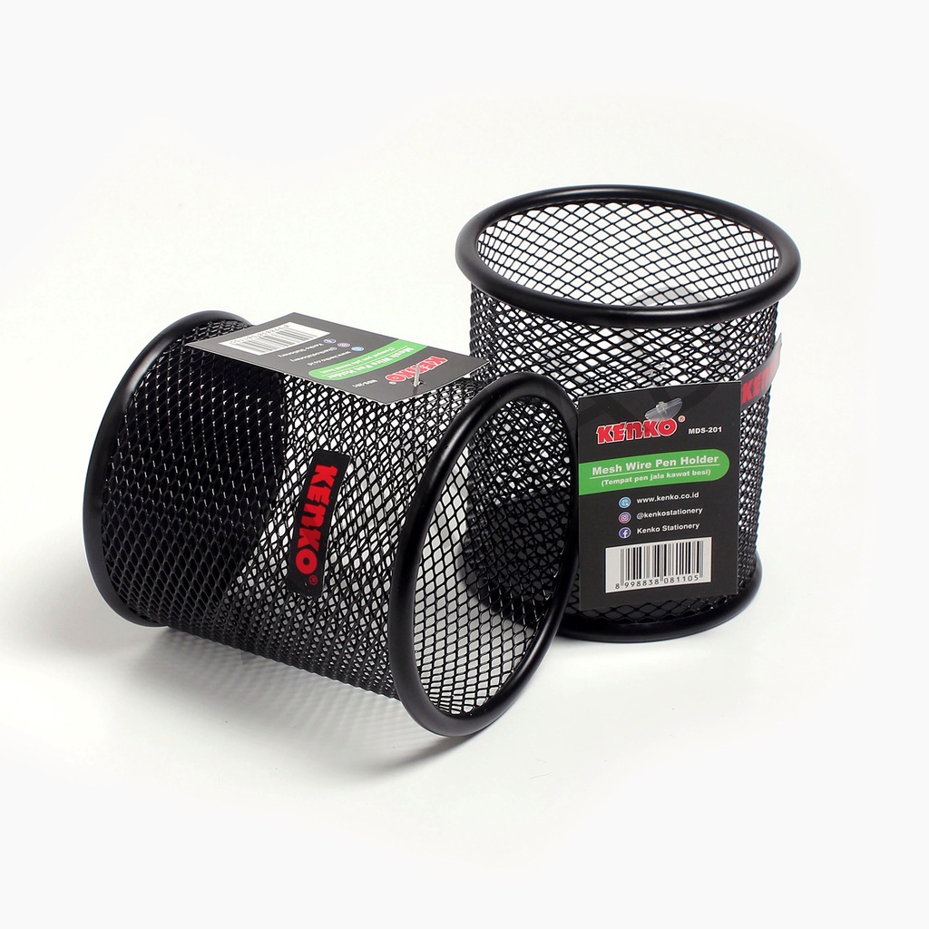 

KENKO MDS-201 Tempat Pen Pensil Jala Besi / Mesh Wire Holder [ 1 Pcs ]