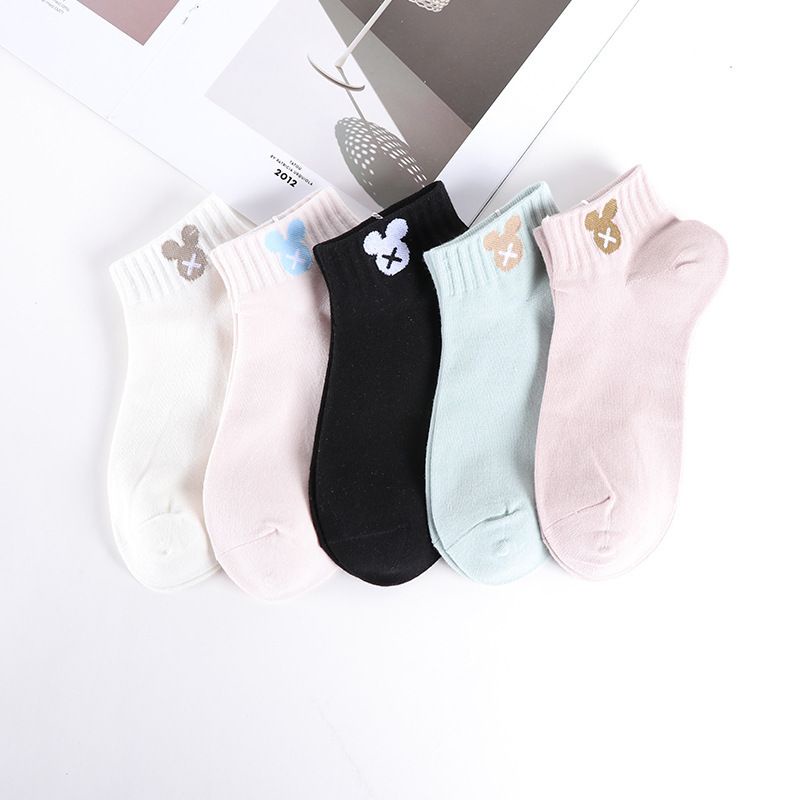 PA Kaos Kaki Pendek Wanita Fashion Sock Motif Mickey Semata Kaki SS248