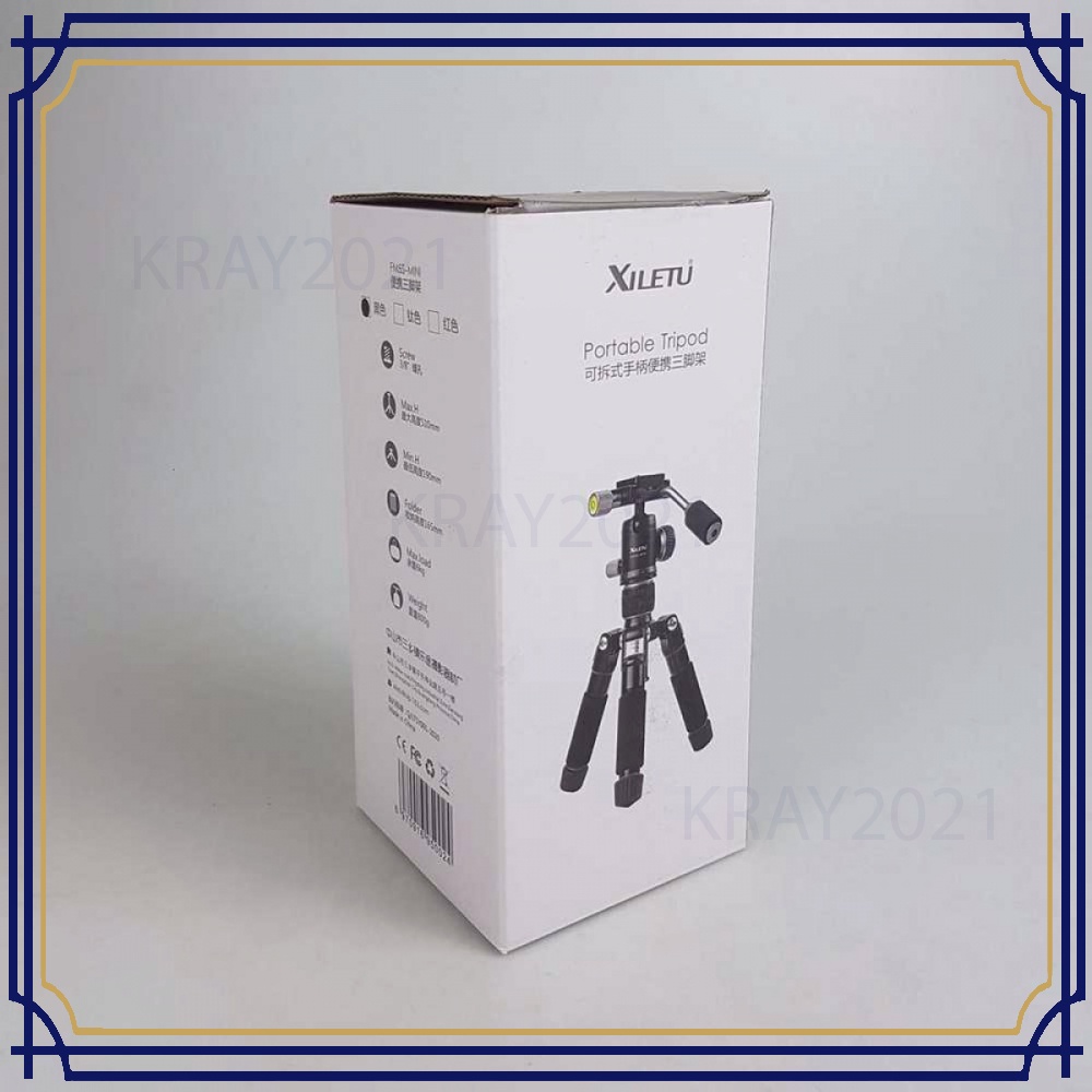 Tripod Mini 5 Section Portable Aluminium Ball Head - FM5S-MINI