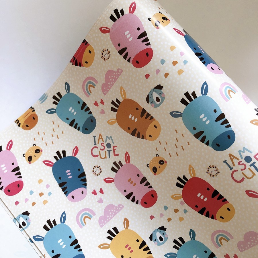 

Kertas kado Motif Giraffe I AM SO CUTE