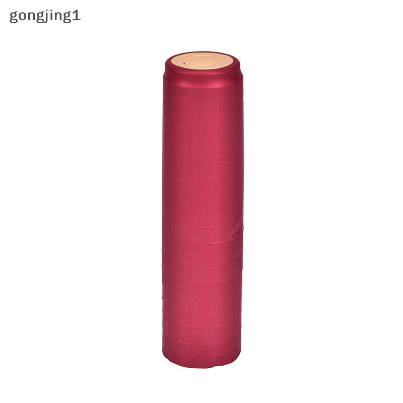 Ggg 10pcs Penutup Botol Wine Segel Botol Wine Aksesoris PVC Heat Shrink Tutup Supply ID