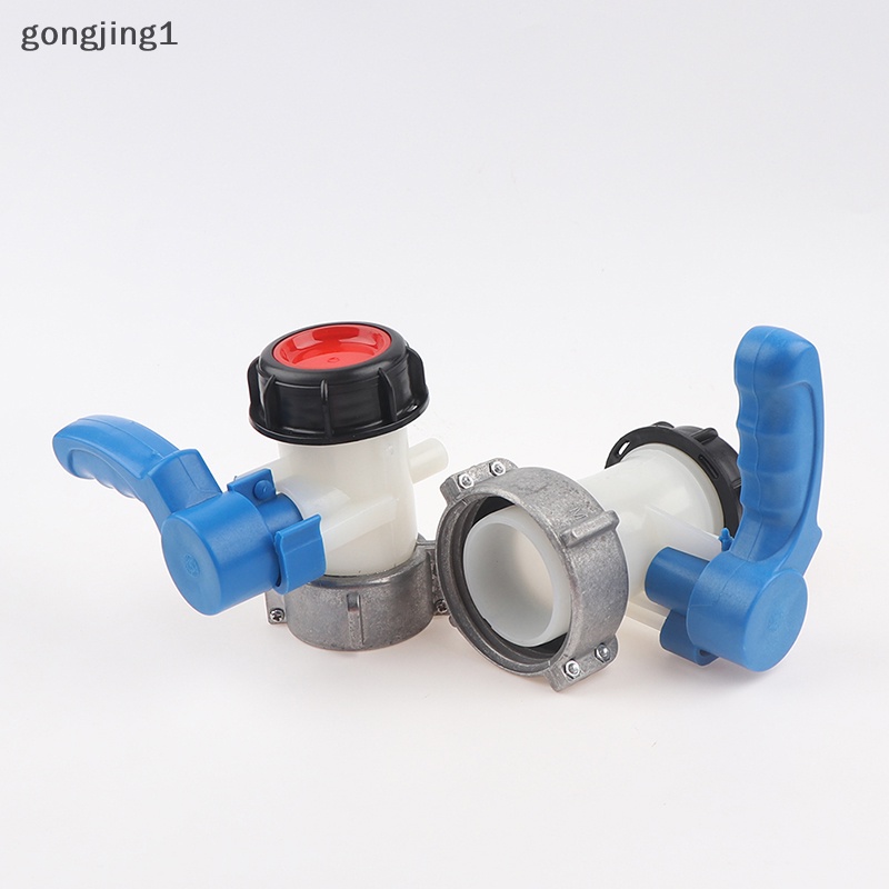 Ggg IBC 1000L DN50 75Mm Liter 62Mm Untuk Ekspor Male 2inch Butterfly Valve Switch ID