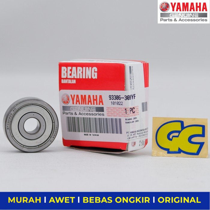 Laher Bearing Roda Depan Yamaha NMax Aerox Lexi Fino Mio Jupiter - Sparepart Sperpart Spare Part Mot