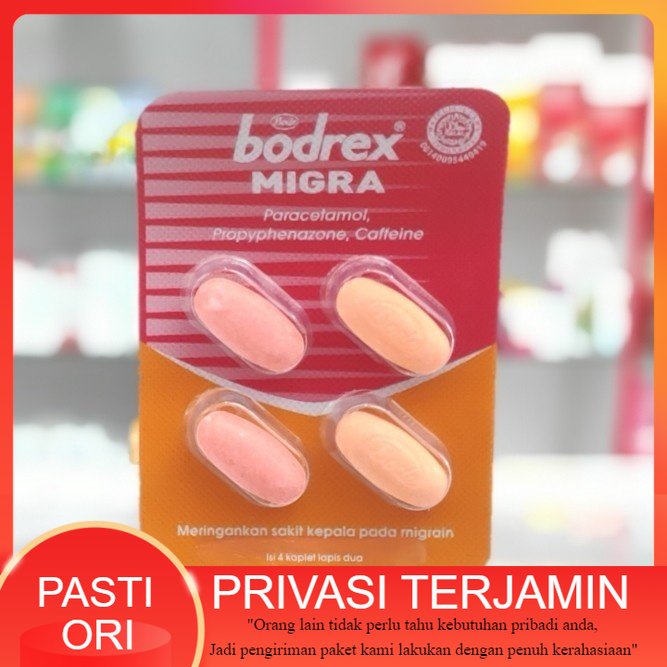 bodrex migra 4 tablet / bodrek migran