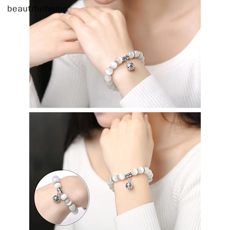 {beautifulhome} Gelang Pesona Opals Sederhana Perhiasan Fashion Liontin Aksesoris Gelang.