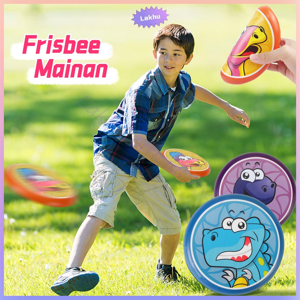 JCHO Mainan Edukasi Anak Soft Boomerang/ Flying Disc / Outdoor Toy Main Lempar Tangkap