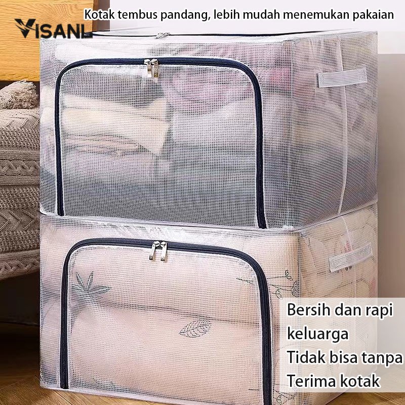 Dengan Tutup Pengatur Penyimpanan/ Storage Baju Tempat Pakaian Serbaguna VS-140