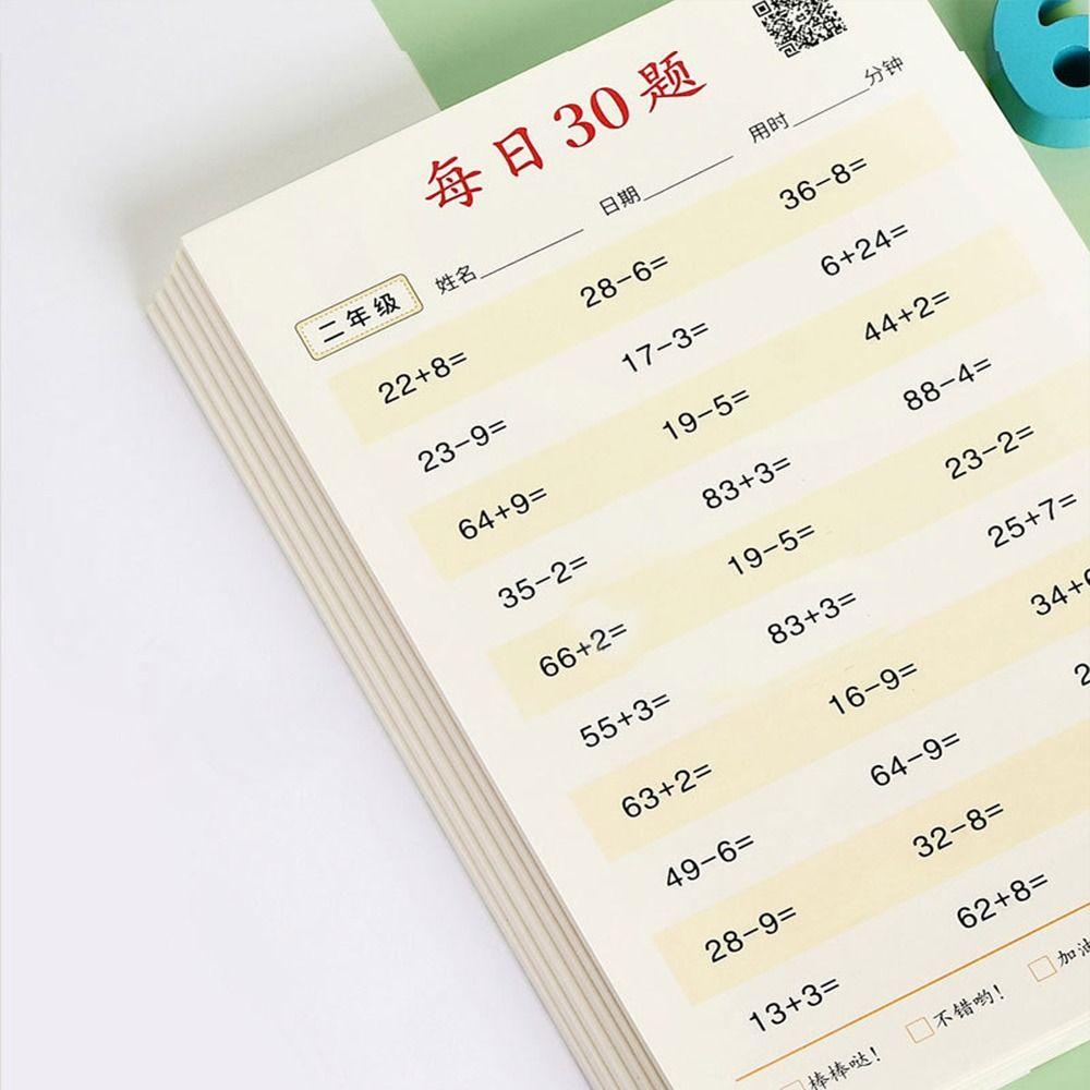 [Elegan] 3books/set Buku Kerja Matematika, Buku Latihan Aritmatika Perhitungan Cepat, Edukasi 30tanya Perhari Belajar Belajar Belajar Belajar Buku Latihan Matematika Untuk Tk