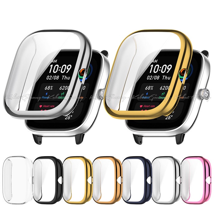 Bumper Shell Rubber Case TPU For Amazfit GTS 4 Mini