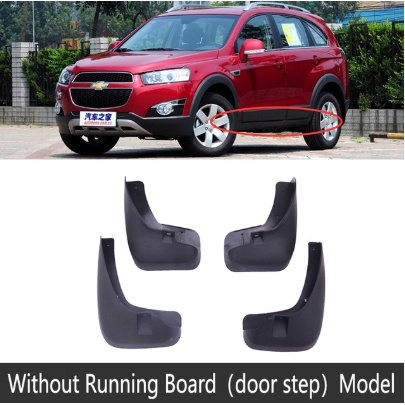 4pcs Flaps Lumpur Mobil Untuk Chevrolet Holden Captiva7 2011~2017 Mudguard Splash Guards Fender Mudflaps Aksesoris Mobil