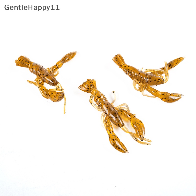 Gentlehappy 5 Pcs 5.5 cm /1.5g Buatan Palu Udang Silika Gel Lembut Umpan Renang Simulasi Udang Bionic Umpan Memancing Memikat id