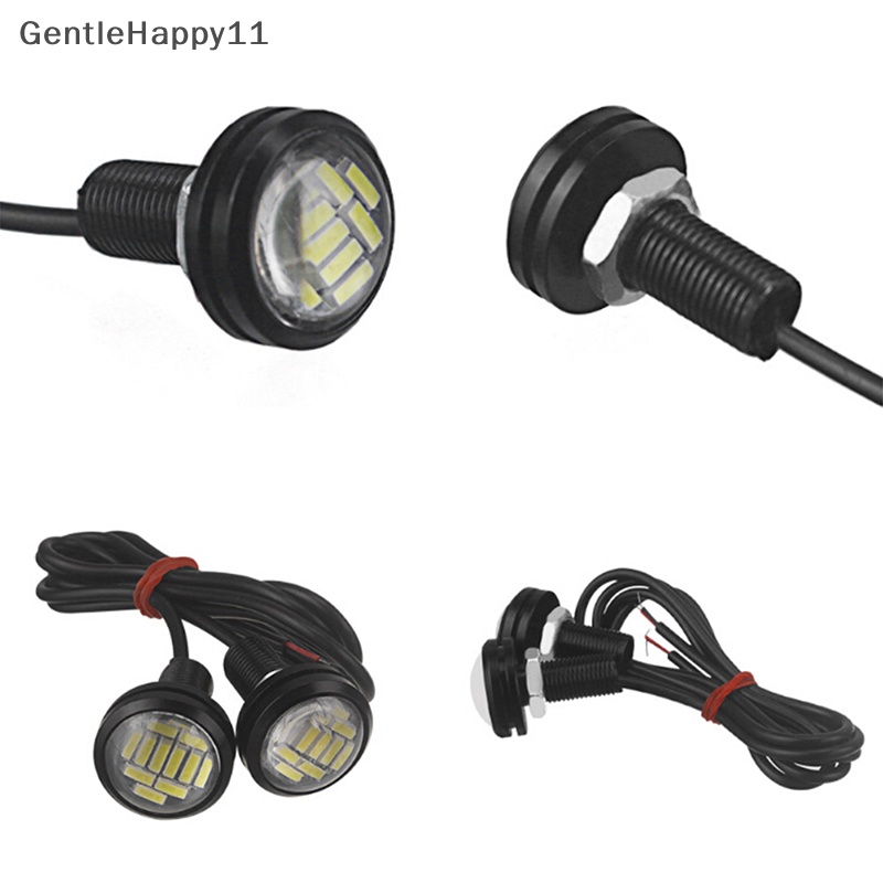 Gentlehappy 2PCS 12V 15W Cadangan Siang Menjalankan Lampu LED Spotlighg Eagle Eye Lampu Mobil id