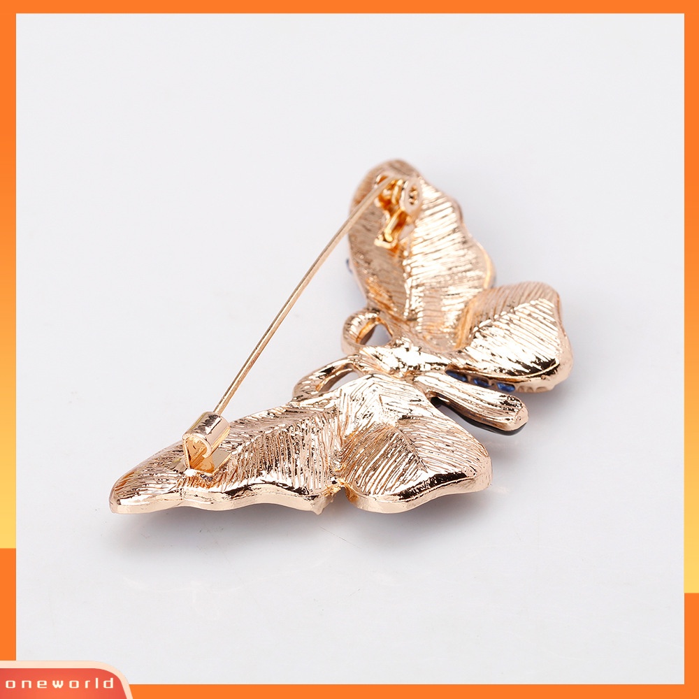 [ONR] Fashion alloy drop oil butterfly Bros Korsase Eropa Dan Amerika Bros