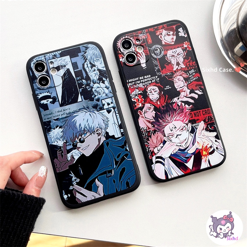 Redmi 12C 10C 10A 9C Note11 11s 12 10 9 8Pro 9T 9A 9 A1 A1+Xiaomi 11Lite 13 12 11T Poco F4 F3 X3Pro NFC Kartun Gojo Satoru Silicon Phone Case Soft Protection Cover