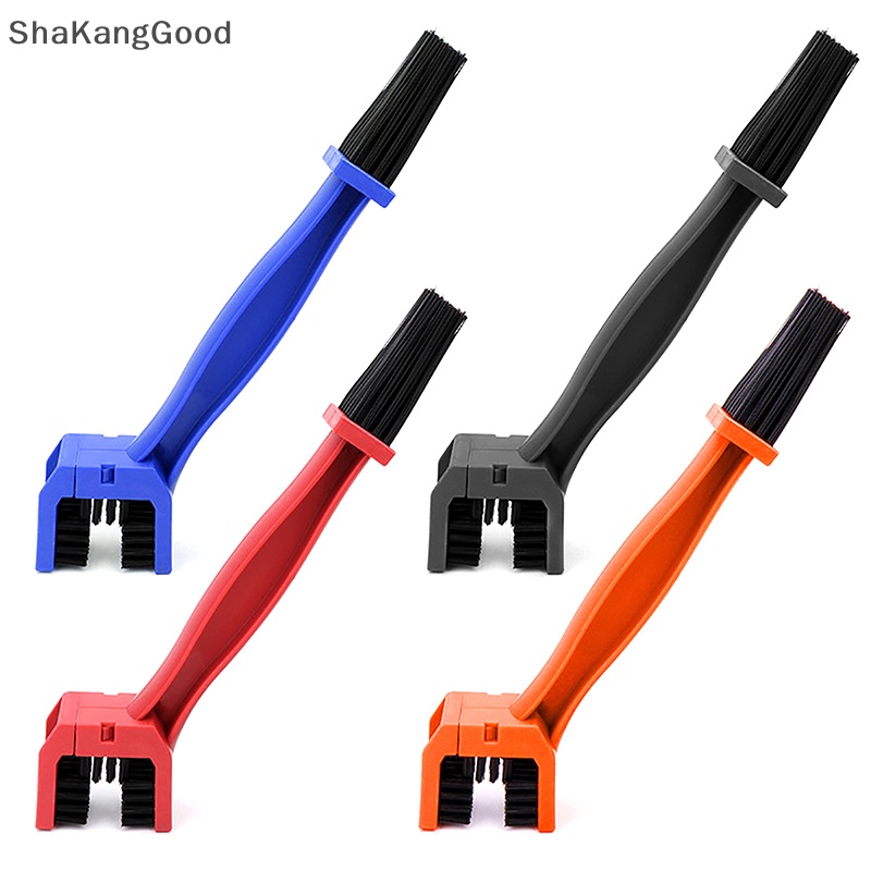 Sikat Gigi Gear Brush Pembersih Rantai Sepeda Motor Bersepeda Plastik Selip Outdoor Cleaner Scrubber Tools Aksesoris Sepeda SKK