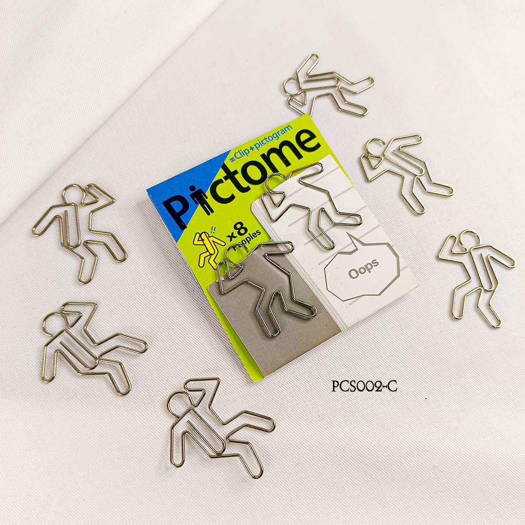 

Paper Clip Bentuk Transparant Motif Lucu Pcs002