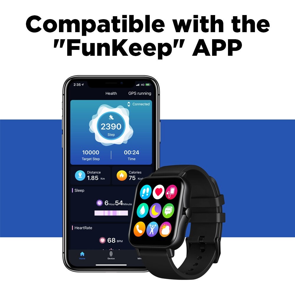 ZEBLAZE GTS 2 Smartwatch Bluetooth Calling Waterproof IP67