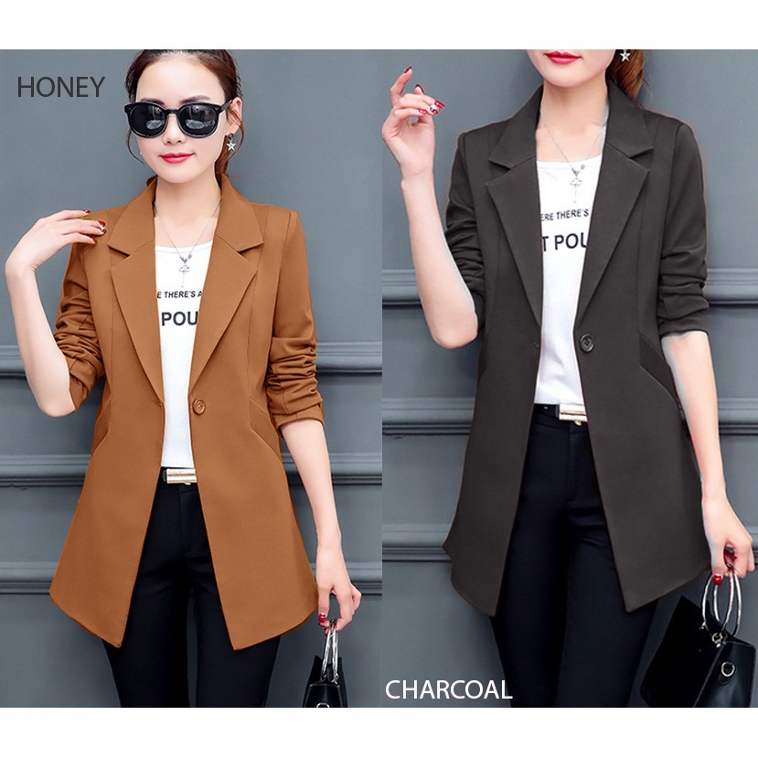 (SD002) Baru - SUIT LONG BLAZER / BLAZER PANJANG