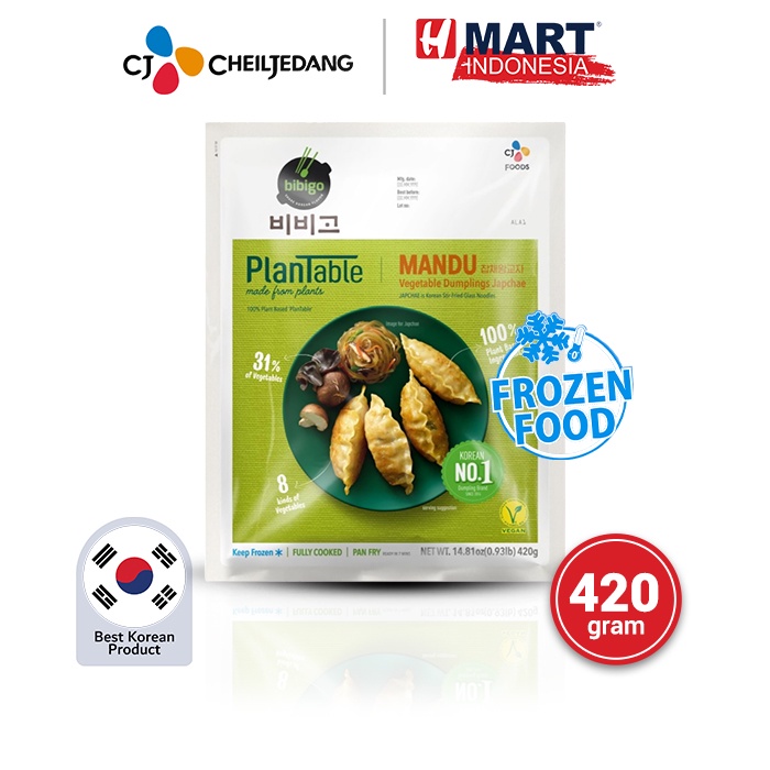 

CJ BIBIGO Mandu PlanTable Japchae - Dumpling Isi Bihun 420g