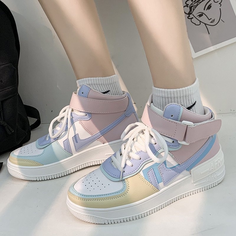 JILITU   SW-01-T   SEPATU WANITA SNEAKERS FASHION IMPORT KOREAN TREND