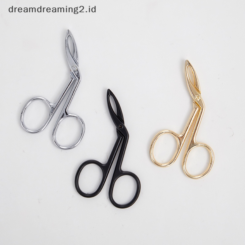 (drea) Tang Alis Stainless Steel Klip Gunting Pinset Runcing Pencabut Alis //