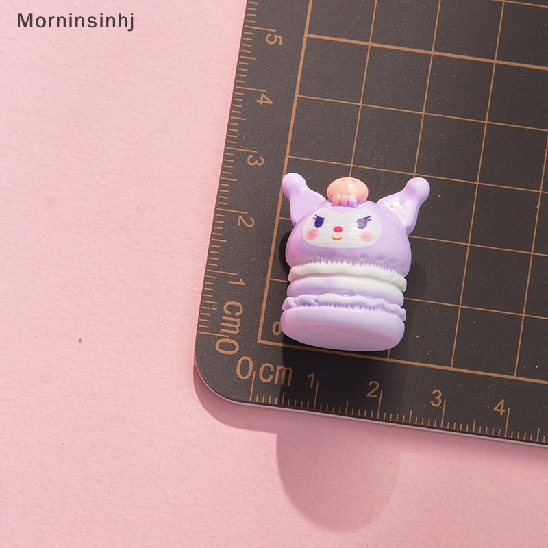 Mornin 2PCS Kawaii Anime Sanrio Warna Macaron 3D Resin Patch Lucu Kreatif Lem Cream DIY Phone Case Dekorasi Perhiasan Aksesoris id