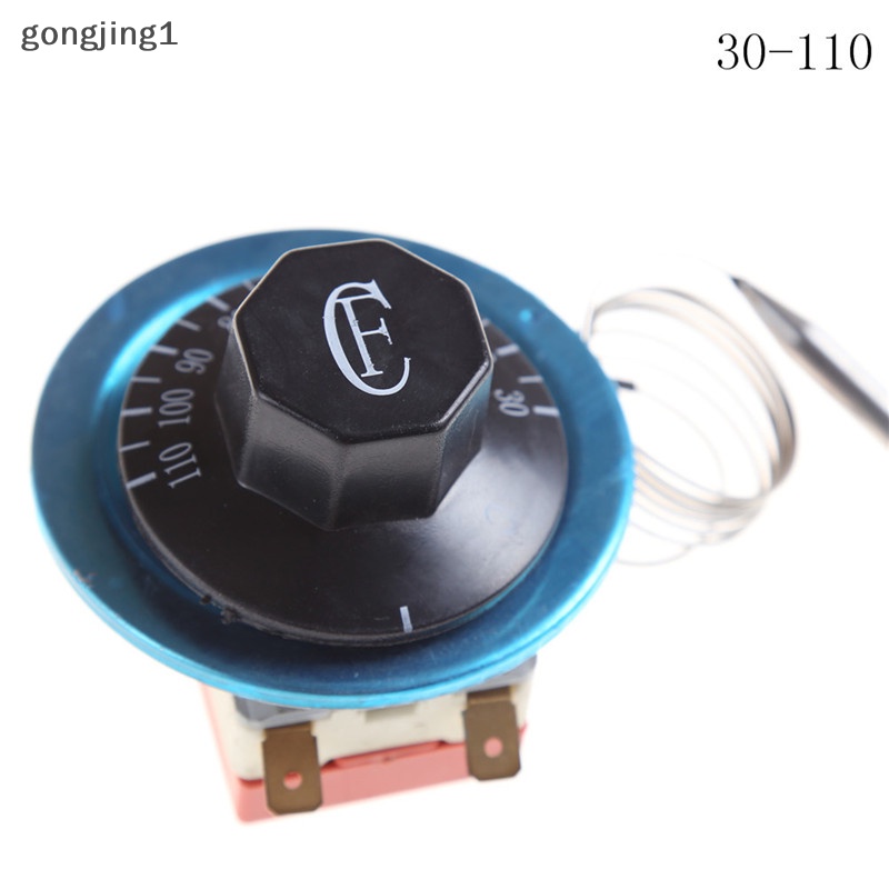 Ggg 220V 16A Saklar Kontrol Suhu Termostat Dial Berteknologi Tinggi Untuk Oven Listrik ID