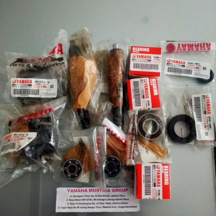 Gear Rasio Full Set Mio M3 - Mio Z - Soul Gt 125 - Xride 125 - Fino 12