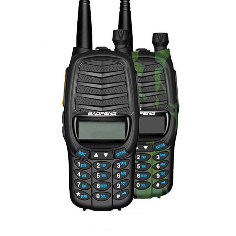 113 HT BF-UV990 Walkie Talkie High Power 8W 2800 mAH Dual Band Waterproof