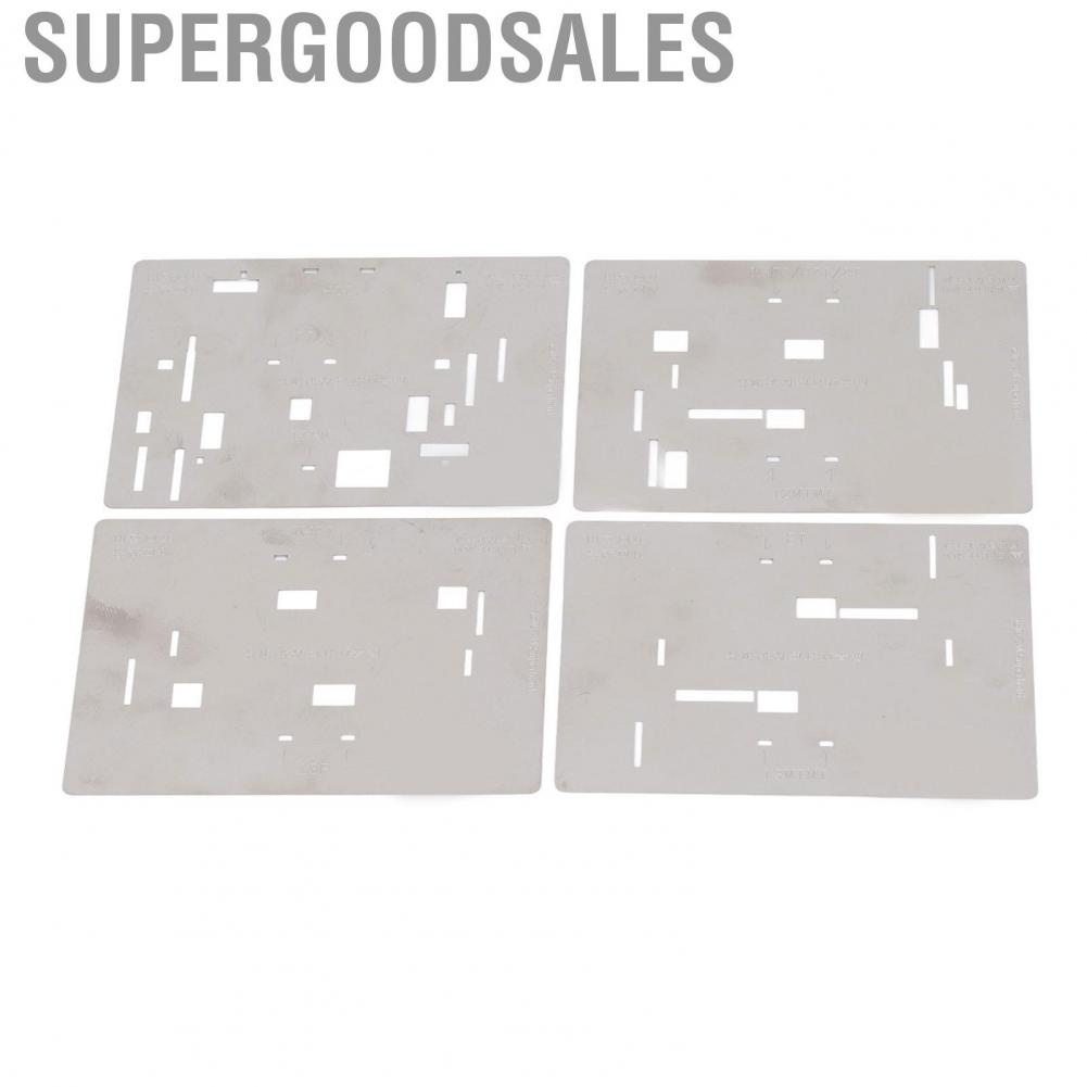 Supergoodsales IC Protection Stencil  Practical Widely Compatible Stainless Steel Screen Cable for