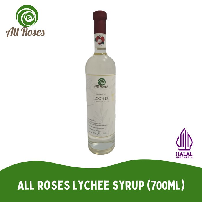 

All Roses Lychee Syrup 700ml - Sirup rasa Leci