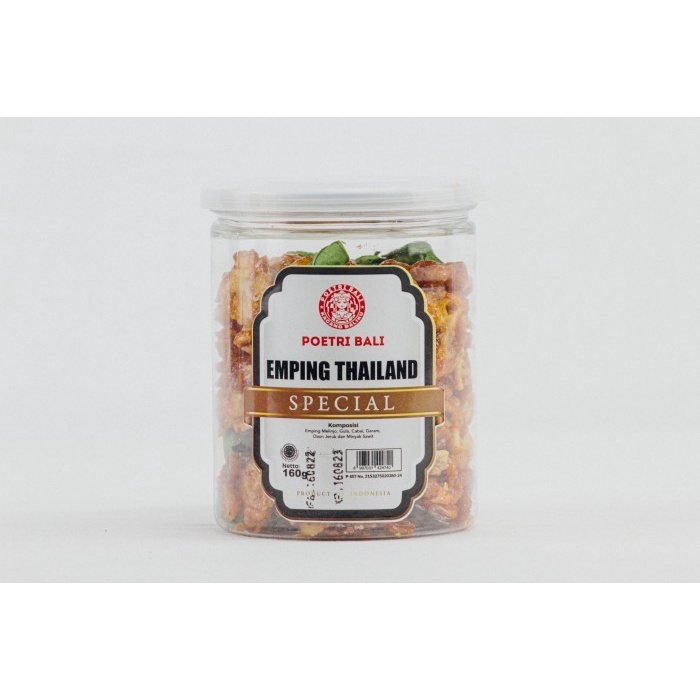 

Poetri Bali Emping Thailand Spesial Toples 160 gr - Putri Bali Emping