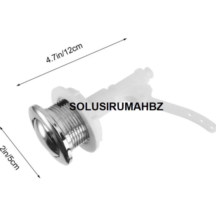 PENCETAN KLOSET DUDUK TEKAN 1 PUSH BUTTON SUKU CADANG SPARE PART ALAT