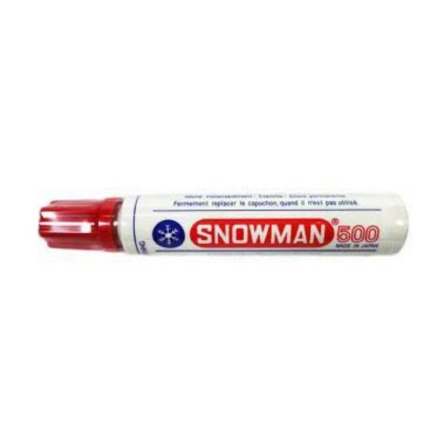 

spidol snowman 500 jumbo permanen - Merah