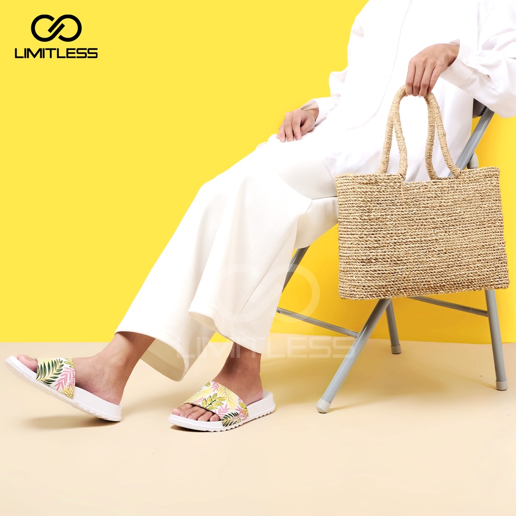 Sendal Wanita Slip On Felician Korean Style Kasual Kekinian Eva Ringan Empuk Terbaru 2023 Sandal Slop Cewek Casual Nyaman Indoor Outdoor Trendy