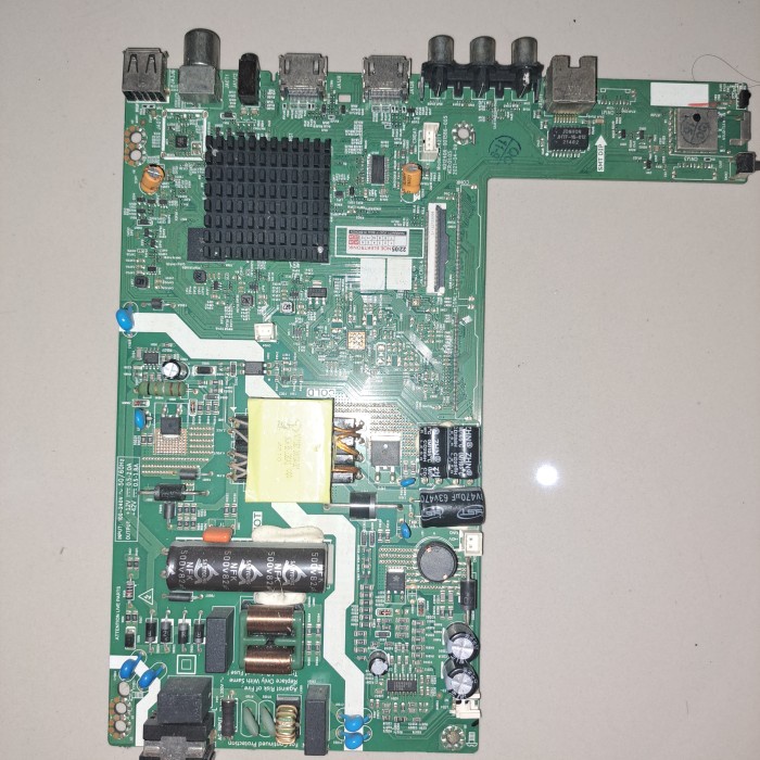 MB - MAINBOARD - MOTHERBOARD - MESIN TV COOCAA 40S3U 40S3 40S3U COOCAA