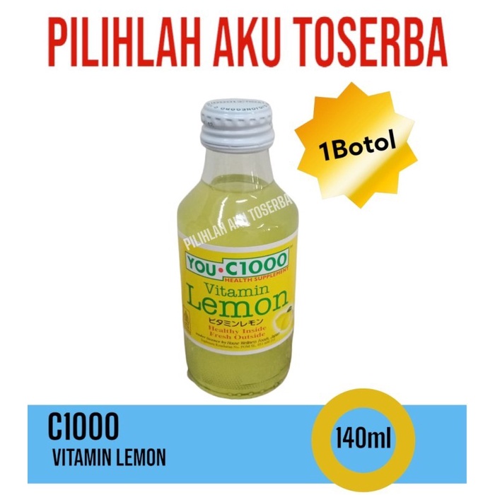 You C 1000 / YOU C1000 LEMON vitamin C 140ml - ( 1 DUS + Bubble Wrap )