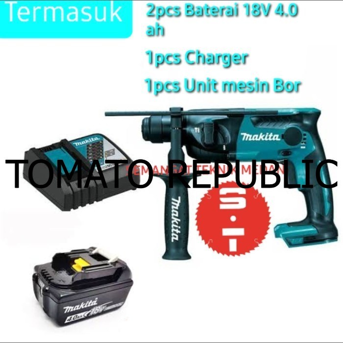 Murah DHR165RME BOR BATERAI BETON CORDLESS ROTARY HAMMER MAKITA DRH 165 RME IKN451