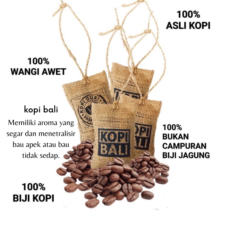 GOS -E402- Pengharum Kopi Bali - Pengharum Mobil Kopi - Parfume Coffee - Pengharum Ruangan