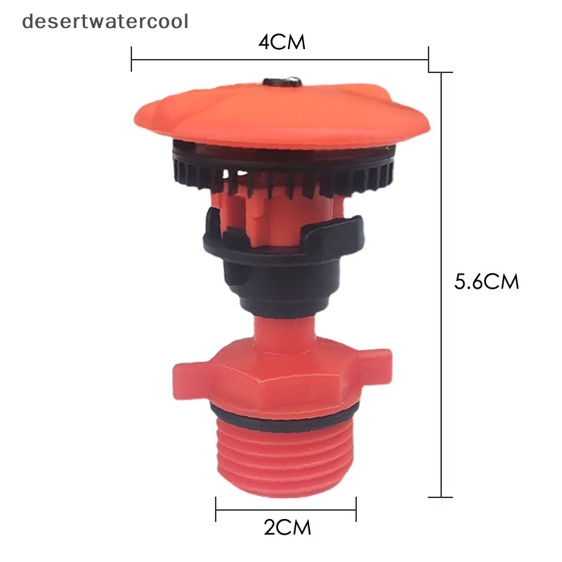 Deid 1/2&quot; Rotag Sprinkler Air Sprinkler Pertanian Rumput Taman Irigasi Nozzle Martijn