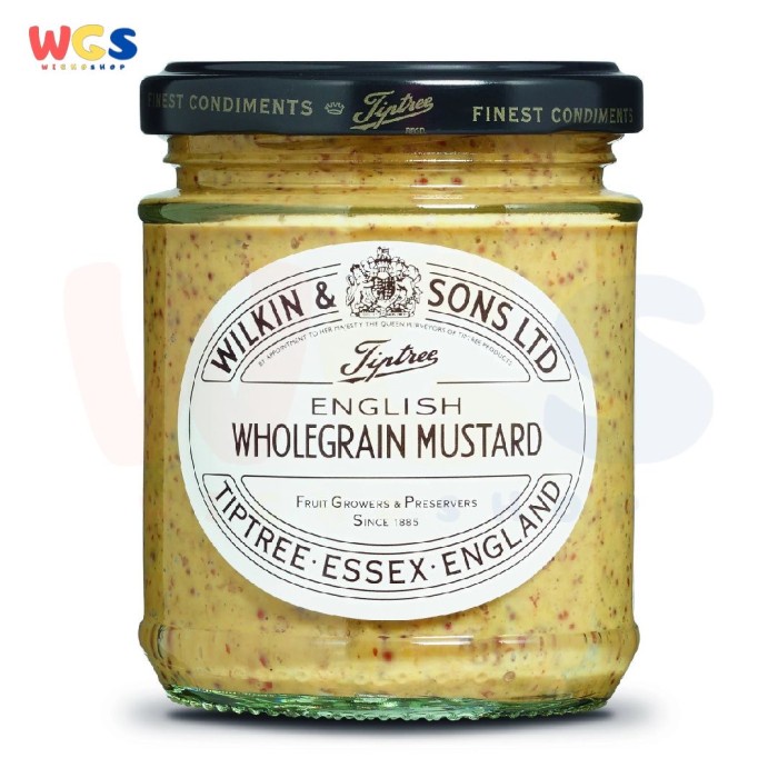 Wilkin &amp; Sons Tiptree English Wholegrain Mustard 185g