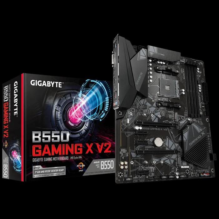 GIGABYTE B550 GAMING X V2 (rev. 1.1) AMD B550 Chipset Motherboard