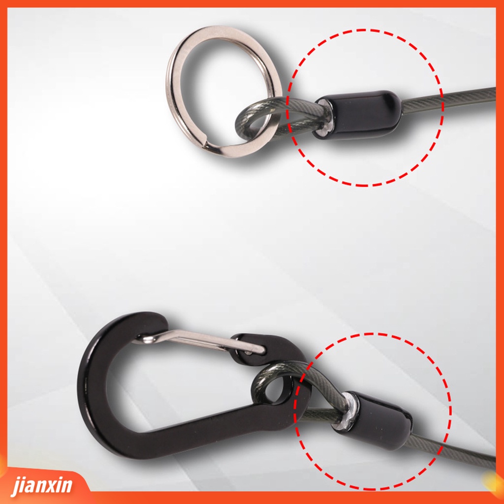 (In Stock) Kait Luar Peregangan Tinggi Kekuatan Tarik Kuat Rilis Cepat Barang Gantung Memancing Stainless Steel Otomatis Tali Kontrol Ikan Memancing Luar Ruangan