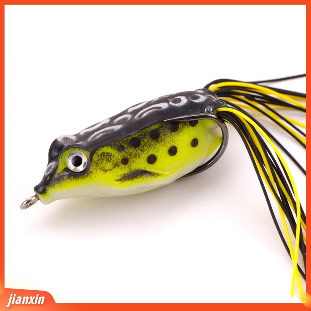 (In Stock) 5Pcs /Set Katak Lure Strip Line Kait Ganda Warna-Warni Lembut Simulasi Topwater Memancing Crankbait Untuk Outdoor