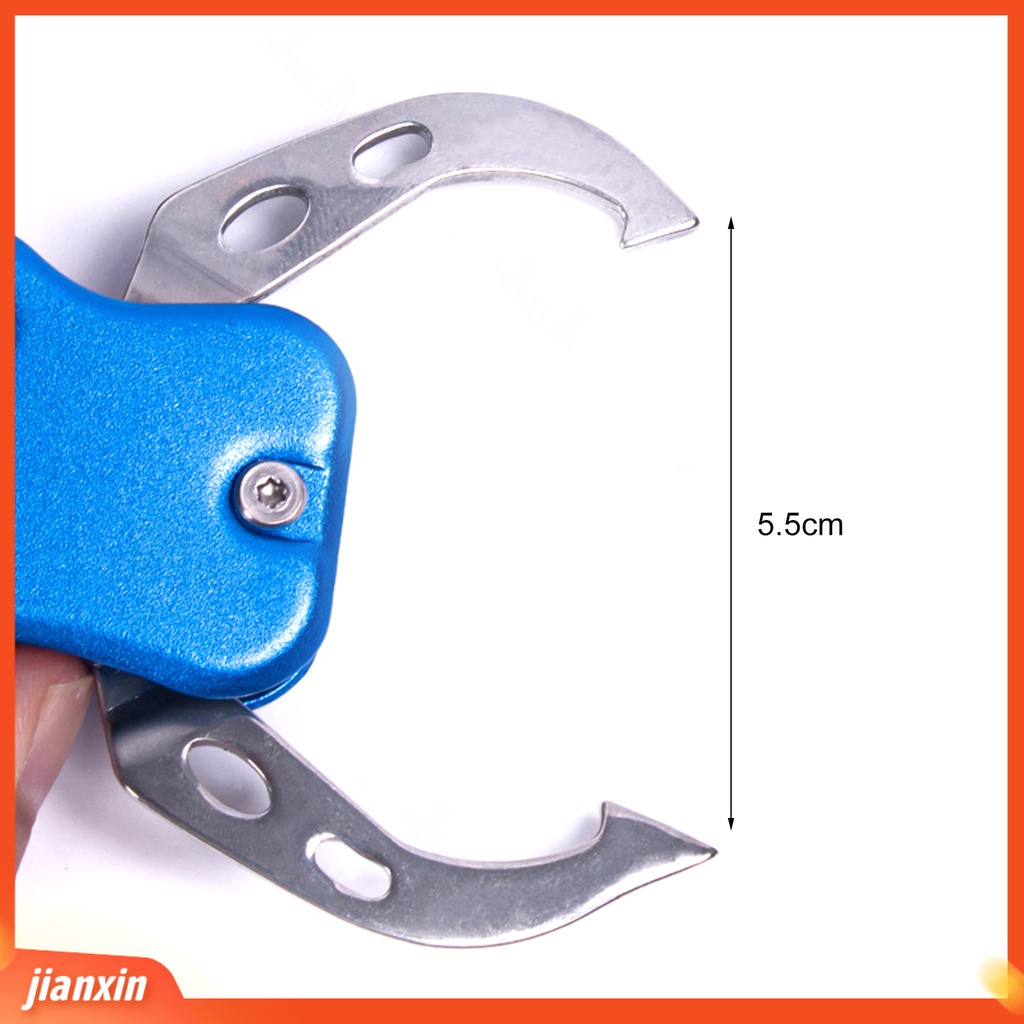 (In Stock) Solid Fishing Gripper Reusable Stainless Steel Anti Karat Kekuatan Tinggi Alat Angling Pengontrol Ikan