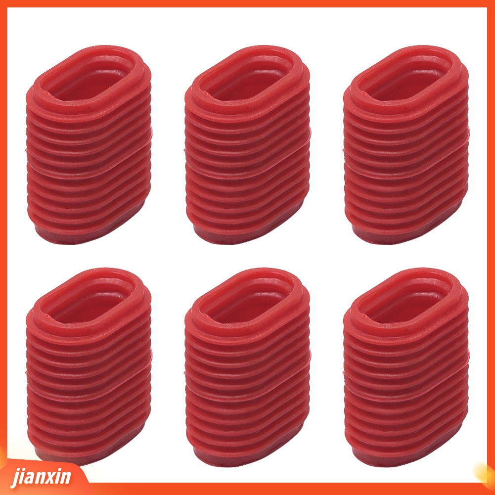 (In Stock) 6Pcs Karet Elastis Reel Pancing Grip Non-Slip Handle Knob Protection Cover