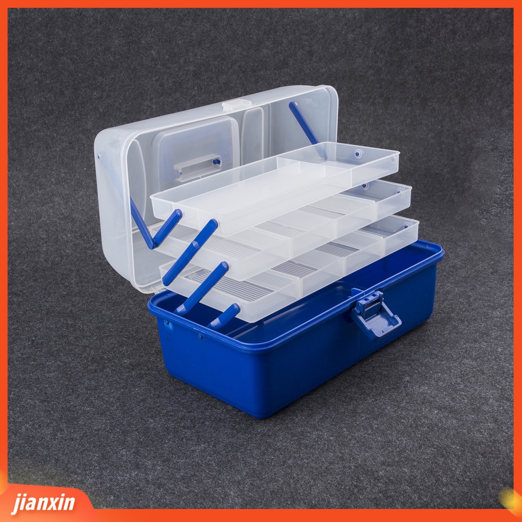 (In Stock) Kotak Penyimpanan Umpan Umpan Umpan Pancing 3per4lapis Portabel Fishhook Fishline Pelindung Case