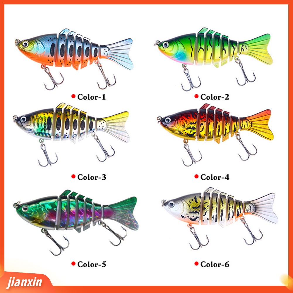 (In Stock) 10cm 15.6g Plastik Buatan Manusia Hidup Ikan Umpan Pancing Tackle Tools Aksesori