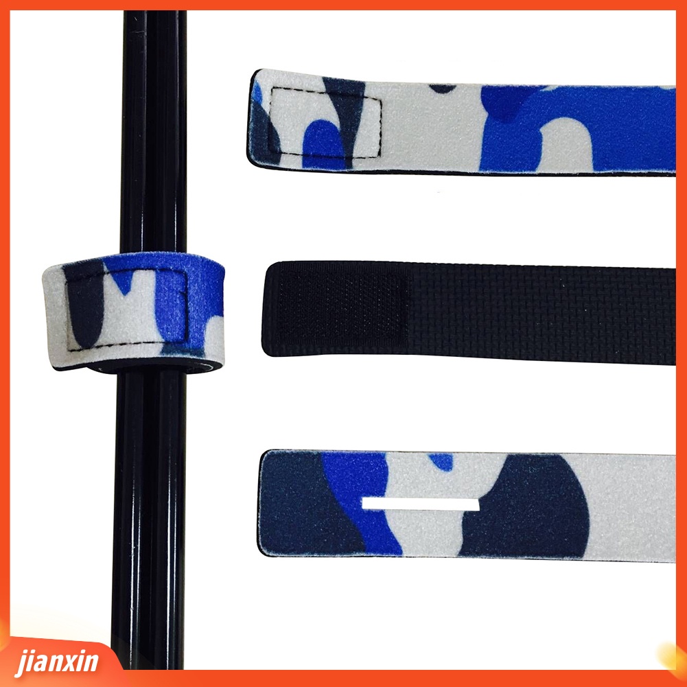 (In Stock) 2Pcs Pancing Tie Tackle Strap Belt Wrapping Band Pack Tiang Holder Penyimpanan