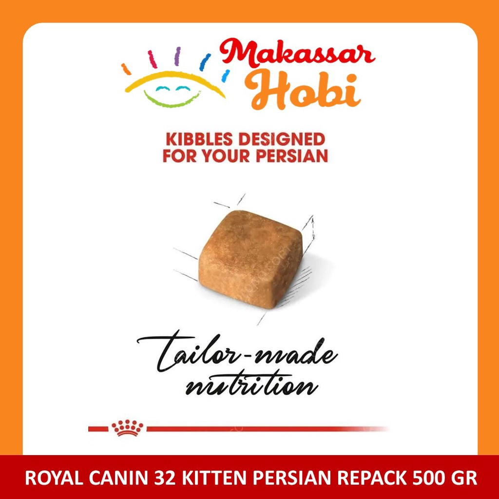 Royal Canin Kitten Persian Repack 500gr Makanan Anak Kucing Persia RC